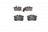 Комплект гальмівних колодок задн, FORD GALAXY I, GALAXY MK I RENAULT TWINGO II SEAT ALHAMBRA VW SHARAN 1.2-2.8 03.95-08.13 BOSCH 0 986 494 599 (фото 4)