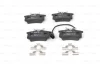 Комплект гальмівних колодок задн, FORD GALAXY I, GALAXY MK I RENAULT TWINGO II SEAT ALHAMBRA VW SHARAN 1.2-2.8 03.95-08.13 BOSCH 0 986 494 599 (фото 7)