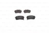 Комплект гальмівних колодок задн, HYUNDAI H-1 CARGO, H-1 TRAVEL, IX55 KIA CARNIVAL II, CARNIVAL III, SORENTO III MAZDA CX-30 2.0D-3.8 10.01- BOSCH 0986494608 (фото 4)