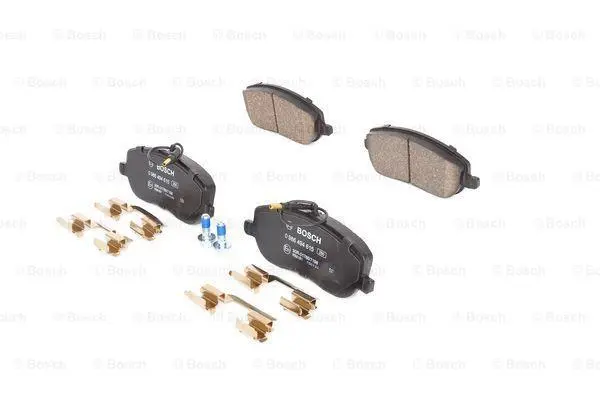 Комплект гальмівних колодок задн/передн, FIAT SCUDO, ULYSSE PEUGEOT 807, EXPERT 1.6-2.2D 02.96- BOSCH 0 986 494 615 (фото 1)