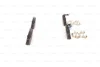 Комплект гальмівних колодок задн/передн, FIAT SCUDO, ULYSSE PEUGEOT 807, EXPERT 1.6-2.2D 02.96- BOSCH 0 986 494 615 (фото 5)