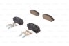 Фото 1 - комплект гальмівних колодок BOSCH 0986494616 Комплект гальмівних колодок BOSCH 0986494616 (фото 1)