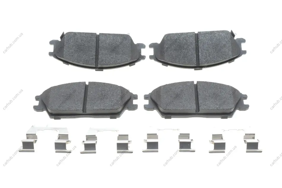 Комплект гальмівних колодок передн, HONDA ACCORD II HYUNDAI ACCENT, ACCENT I, ACCENT II, GETZ, LANTRA I, LANTRA II, PONY, PONY / EXCEL, S, SONATA II SUBARU JUSTY I 1.1-1.8 09.83-12.10 BOSCH 0 986 494 620 (фото 1)