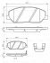Комплект гальмівних колодок передн, HYUNDAI GENESIS, GRAND SANTA FÉ, SANTA FÉ II, SANTA FÉ III KIA SORENTO II SSANGYONG ACTYON II, ACTYON SPORTS I, KORANDO, MUSSO GRAND, REXTON 2.0-3.8 11.05- BOSCH 0 986 494 631 (фото 8)