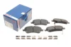Колодки гальмівні (передні) Toyota Auris 06-12/Corolla 06-14 (з прижимною пластиною) BOSCH 0 986 494 638 (фото 1)