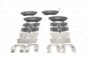 Комплект гальмівних колодок передн, SUBARU FORESTER, IMPREZA, LEGACY IV, LEGACY V, OUTBACK 1.5-3.0 12.00- BOSCH 0 986 494 653 (фото 7)