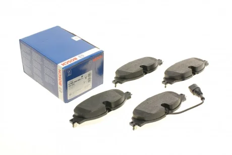 Колодки гальмівні (передні) Audi A3/Q2/Q3/Seat/Skoda Octavia/Kodiaq/VW Golf/Passat B8 12-(+датчик) BOSCH 0 986 494 660