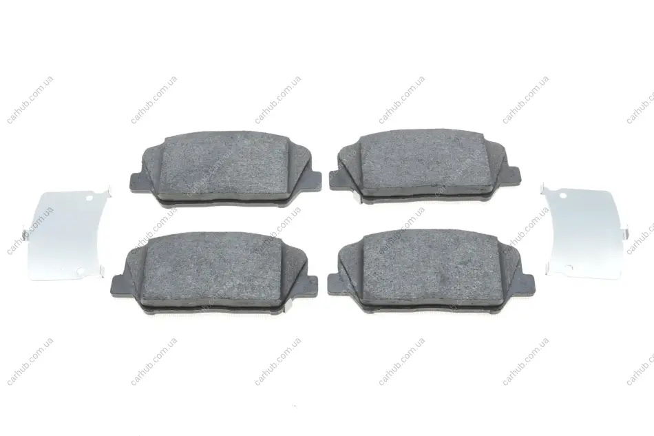 Комплект гальмівних колодок передн, HYUNDAI GENESIS, GRANDEUR, I30, VELOSTER KIA CEE\'D, OPTIMA, PRO CEE\'D 1.0-3.8 01.08- BOSCH 0 986 494 671 (фото 1)