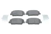Комплект гальмівних колодок передн, HYUNDAI GENESIS, GRANDEUR, I30, VELOSTER KIA CEE\'D, OPTIMA, PRO CEE\'D 1.0-3.8 01.08- BOSCH 0 986 494 671 (фото 1)