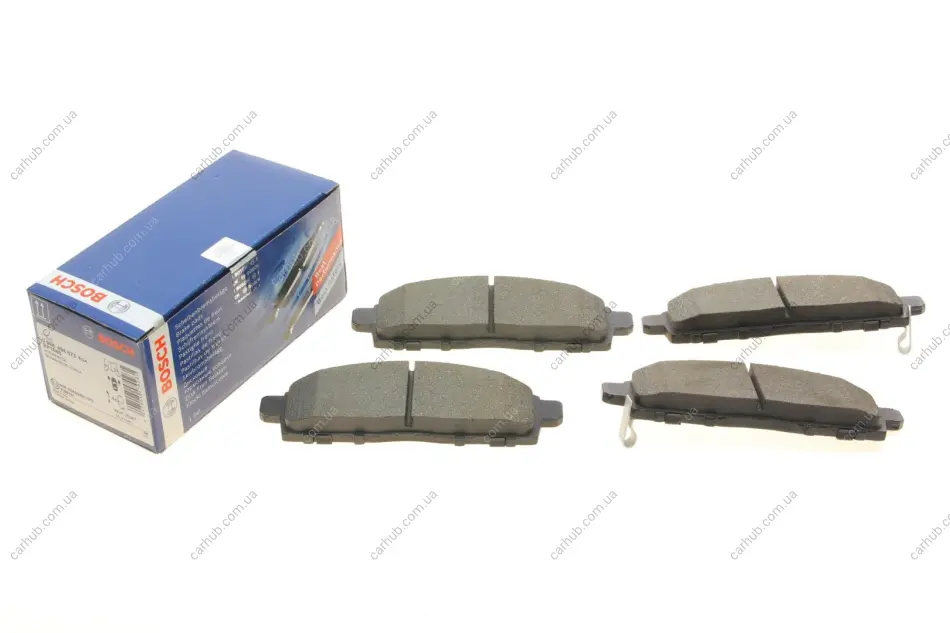 Колодки гальмівні (передні) Nissan NV200 10- BOSCH 0 986 494 673 (фото 1)