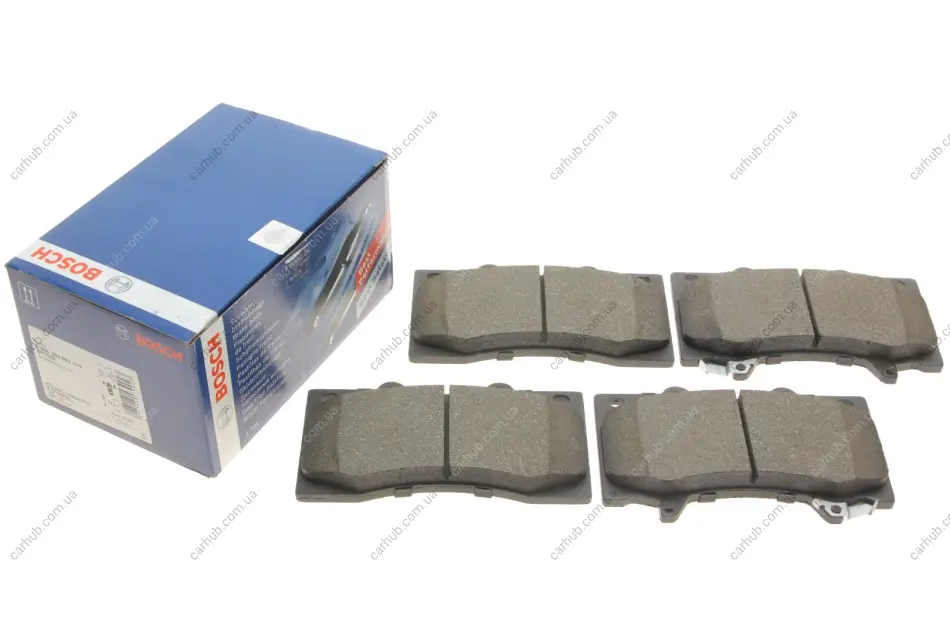 Колодки гальмівні (передні) Nissan Patrol 10- BOSCH 0 986 494 693 (фото 1)