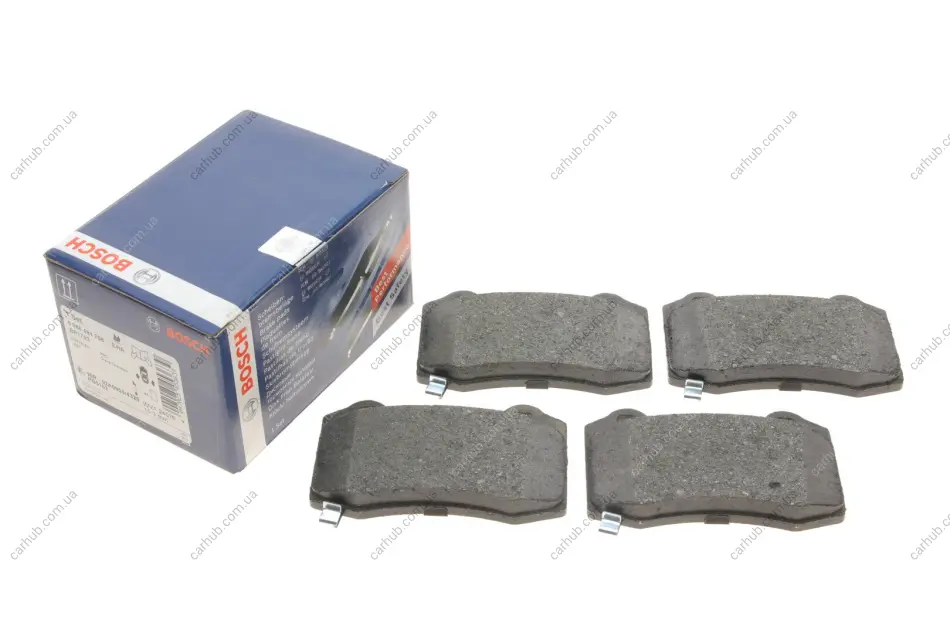 Колодки гальмівні (задні) Jeep Grand Cherokee/Chrysler 300C 04-/Tesla BOSCH 0 986 494 708 (фото 1)