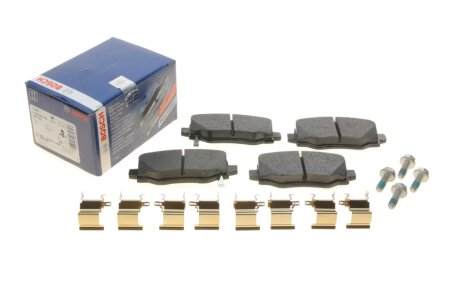 Фото дисковые колодки заднi BOSCH 0 986 494 745 ДИСКОВЫЕ КОЛОДКИ ЗАДНI BOSCH 0 986 494 745
