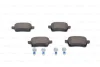 Комплект гальмівних колодок задн, FIAT 500L OPEL ADAM, CORSA E 1.0-1.6D 10.12- BOSCH 0986494747 (фото 5)