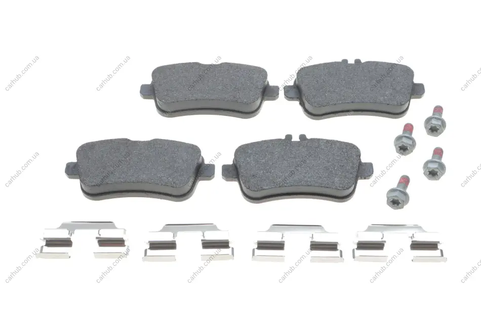 Комплект гальмівних колодок задн, MERCEDES A (W176), CLA (C117), CLA SHOOTING BRAKE (X117), GL (X166), GLA (X156), GLE (C292), GLE (W166), GLS (X166), M (W166), SLC (R172) 2.0-5.5 06.11- BOSCH 0 986 494 783 (фото 1)