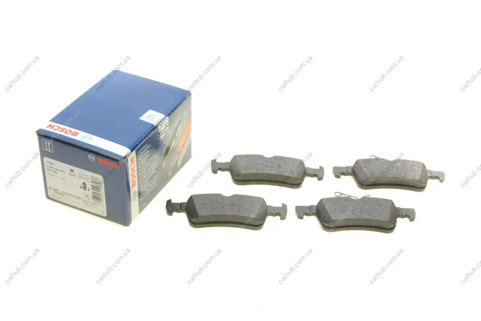 Комплект гальмівних колодок (задніх) Citroen Berlingo 18-/Peugeot 308 1.6 HDi 14- BOSCH 0 986 494 811 (фото 1)