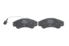 Колодки гальмівні (передні) Citroen Jumper 99-06/Fiat Ducato 00-/Peugeot Boxer 97-09 (+датчик) BOSCH 0 986 494 850 (фото 5)