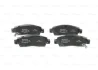 Комплект гальмівних колодок задн, BUICK ENCLAVE CHEVROLET AVALANCHE 1500, TRAILBLAZER, TRAVERSE GMC ACADIA, ENVOY SAAB 9-7X 3.6/4.2/5.3 09.01- BOSCH 0 986 494 858 (фото 1)