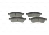 Комплект гальмівних колодок задн, BUICK ENCLAVE CHEVROLET AVALANCHE 1500, TRAILBLAZER, TRAVERSE GMC ACADIA, ENVOY SAAB 9-7X 3.6/4.2/5.3 09.01- BOSCH 0 986 494 858 (фото 3)