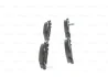 Комплект гальмівних колодок задн, BUICK ENCLAVE CHEVROLET AVALANCHE 1500, TRAILBLAZER, TRAVERSE GMC ACADIA, ENVOY SAAB 9-7X 3.6/4.2/5.3 09.01- BOSCH 0 986 494 858 (фото 4)