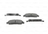 Комплект гальмівних колодок задн, BUICK ENCLAVE CHEVROLET AVALANCHE 1500, TRAILBLAZER, TRAVERSE GMC ACADIA, ENVOY SAAB 9-7X 3.6/4.2/5.3 09.01- BOSCH 0 986 494 858 (фото 5)