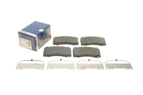 Колодки гальмівні (передні) Cadillac Ats/Cts/Opel Astra/Tesla Model S/X 03- BOSCH 0 986 494 880