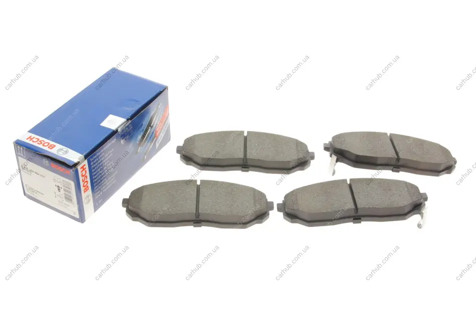 Колодки гальмівні (передні) Kia Sorento 02- (Sumitomo) (з датчиком) BOSCH 0 986 494 884 (фото 1)