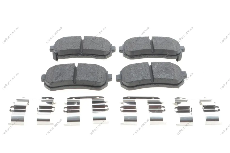 Комплект гальмівних колодок задн, HYUNDAI CRETA, I30, IX35, TUCSON KIA CADENZA I, SPORTAGE IV 1.4-Electric 10.07- BOSCH 0 986 494 887 (фото 1)