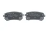 Комплект гальмівних колодок задн, HYUNDAI CRETA, I30, IX35, TUCSON KIA CADENZA I, SPORTAGE IV 1.4-Electric 10.07- BOSCH 0 986 494 887 (фото 4)