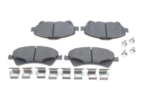 Колодки гальмівні (передні) Toyota Avensis/Verso 08-18/Auris 06-15 (з прижимною пластиною) 0 986 494 932 BOSCH 0986494932