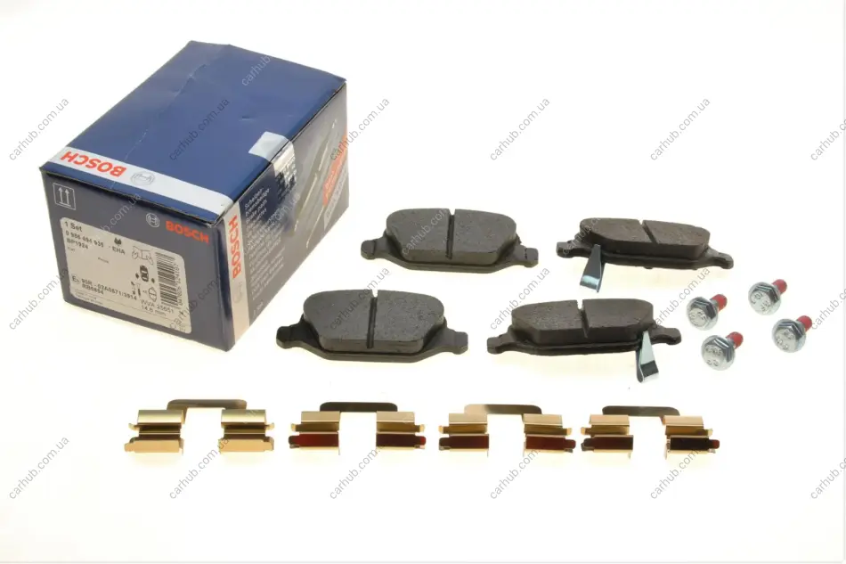 Колодки гальмівні (задні) Fiat Panda 12- BOSCH 0 986 494 935 (фото 1)