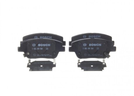 Гальмівні колодки, дискові BOSCH 0986494984