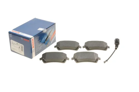 Колодки гальмівні (задні) VW T5 03- (Lucas) (з датчиком) BOSCH 0 986 495 094