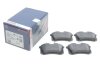 Колодки гальмівні (задні) Citroen C8/Peugeot 807 02- (78x51.3x16) 0 986 495 231 BOSCH 0986495231 (фото 2)