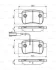 Комплект гальмівних колодок задн, ALFA ROMEO GIULIETTA 1.4-2.0D 04.10-12.20 BOSCH 0 986 495 305 (фото 1)