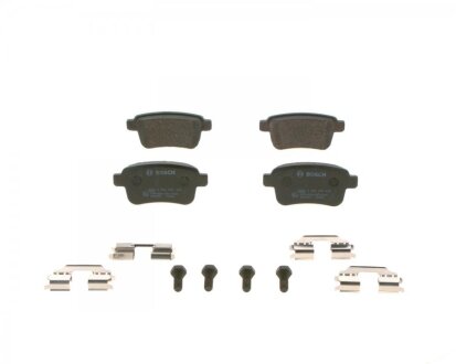 Колодки гальмівні (задні) Renault Kangoo 08-/MB Citan 12- 0 986 495 418 BOSCH 0986495418