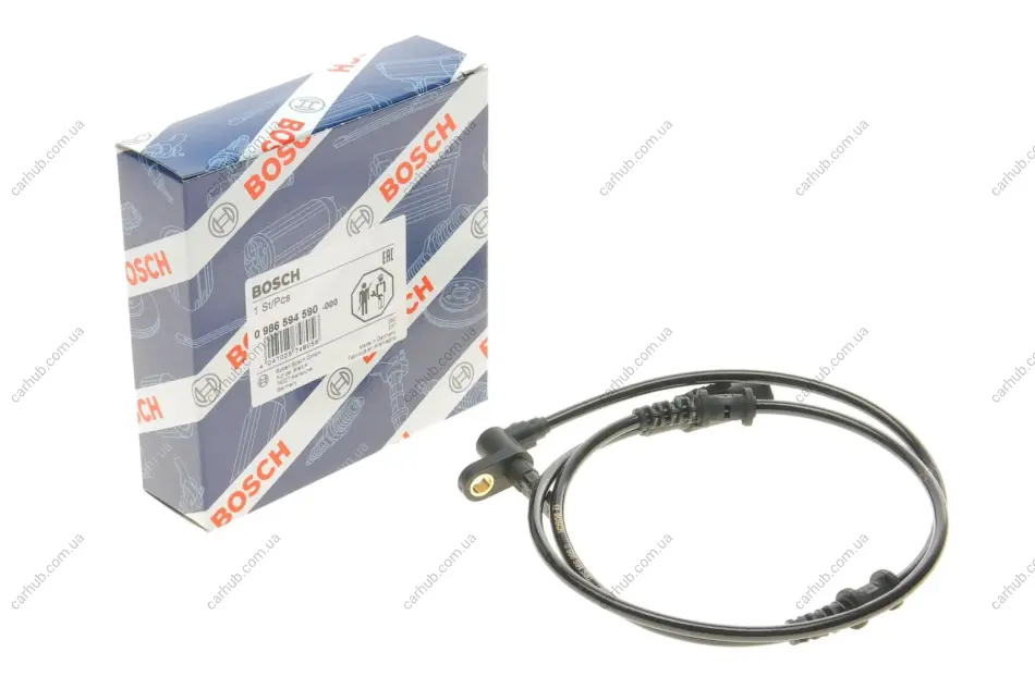 Датчик ABS (передній) MB Sprinter/VW Crafter 06- BOSCH 0 986 594 590 (фото 1)