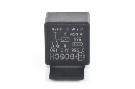 Реле універсальне (12В, 30А, кількість з\'єднань: 5) BOSCH 0 986 AH0 150