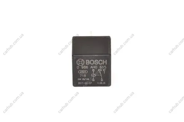 Реле поворотів (24V) Man/MB/Scania (5 контактів) = 0 332 204 202 BOSCH 0 986 AH0 615 (фото 1)