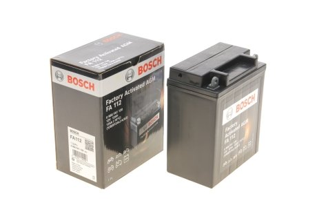 Фото акумуляторна батарея 12Ah/125A (134х81х160/+R/B0) (AGM) Factory Activated AGM BOSCH 0 986 FA1 120 Акумуляторна батарея 12Ah/125A (134х81х160/+R/B0) (AGM) Factory Activated AGM BOSCH 0 986 FA1 120