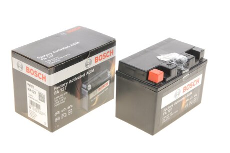 Фото акумуляторна батарея 11Ah/210A (150x88x110/+L/B0) (AGM) Factory Activated AGM BOSCH 0 986 FA1 270 Акумуляторна батарея 11Ah/210A (150x88x110/+L/B0) (AGM) Factory Activated AGM BOSCH 0 986 FA1 270