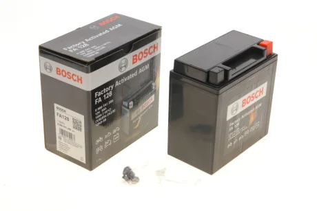Акумуляторна батарея 9Ah/100A (135x75x139/+R/B0) (AGM) Factory Activated AGM BOSCH 0 986 FA1 280