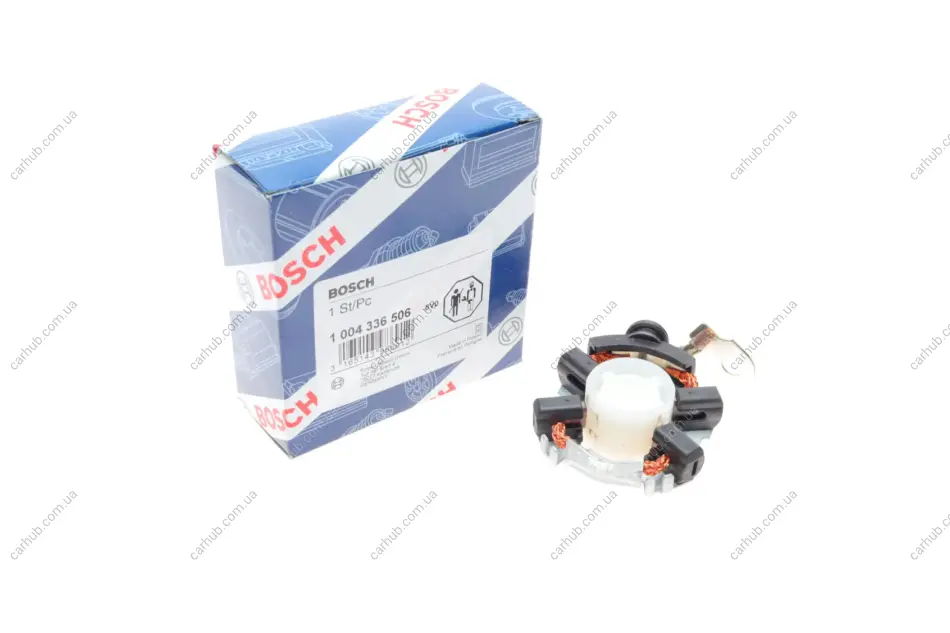 Щіткотримач стартера VW Golf/Polo 1.2-1.6 05- BOSCH 1 004 336 506 (фото 1)