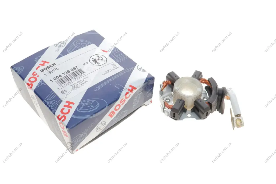 Щіткотримач стартера Renault Clio/Duster/Espace/Laguna/Megane 98- BOSCH 1 004 336 667 (фото 1)