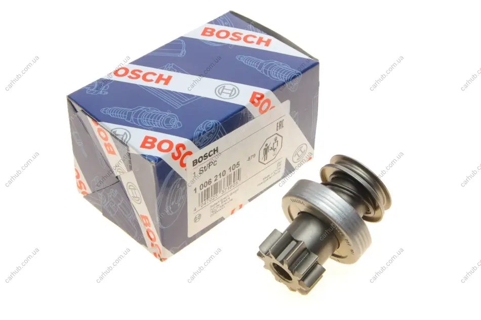 Бендикс стартера Audi A4/A5 1.8/3.2 07-17 BOSCH 1 006 210 105 (фото 1)