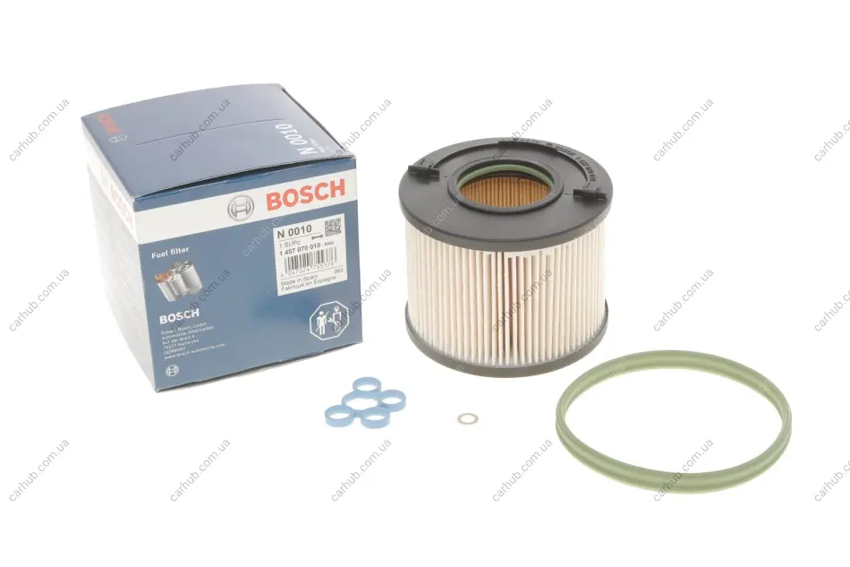 Фільтр паливний VW Touareg 3.0 TDI BOSCH 1 457 070 010 (фото 1)