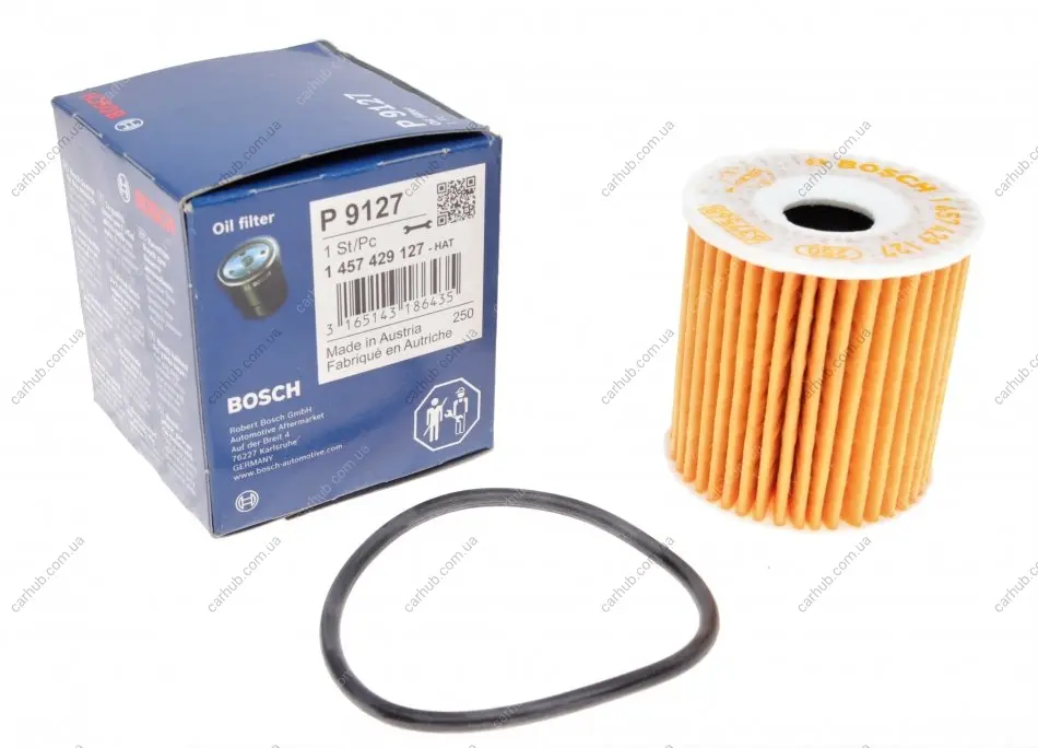 Фільтр масляний Smart 0.6-0.7i/0.8CDi BOSCH 1 457 429 127 (фото 1)