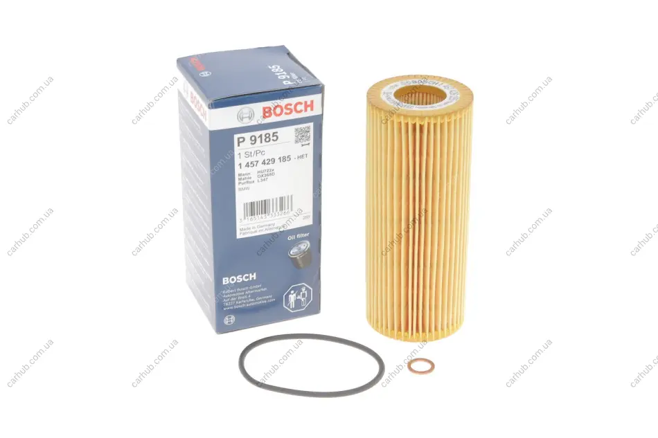 Фільтр масляний BMW 3 (E46)/ 5 (E60/E61) 2.0 D 03-- BOSCH 1 457 429 185 (фото 1)