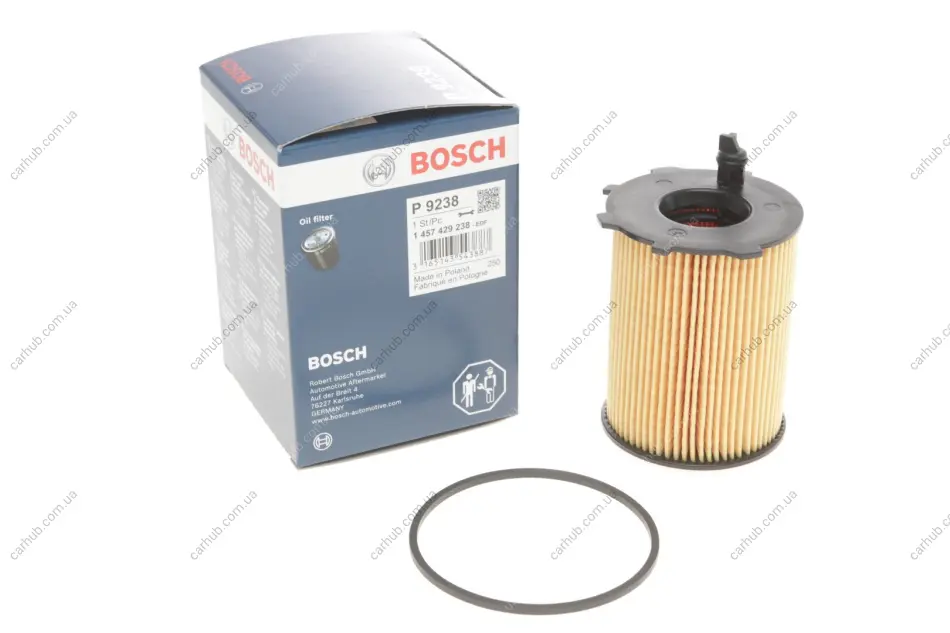 Фільтр масляний Fiat Scudo/Citroen Berlingo 1.6JTD/HDI 07- BOSCH 1 457 429 238 (фото 1)