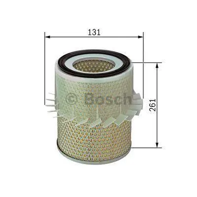 Фільтр повітряний (фільтр повітряний) FIAT CAMPAGNOLA 8144.61.200 06.74-10.89 BOSCH 1 457 433 200 (фото 1)